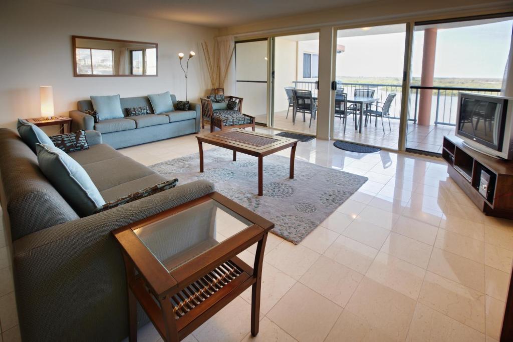 On The River Apartments Maroochydore Rum bild